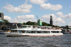 Käpt. Kuddl im Hamburger Hafen